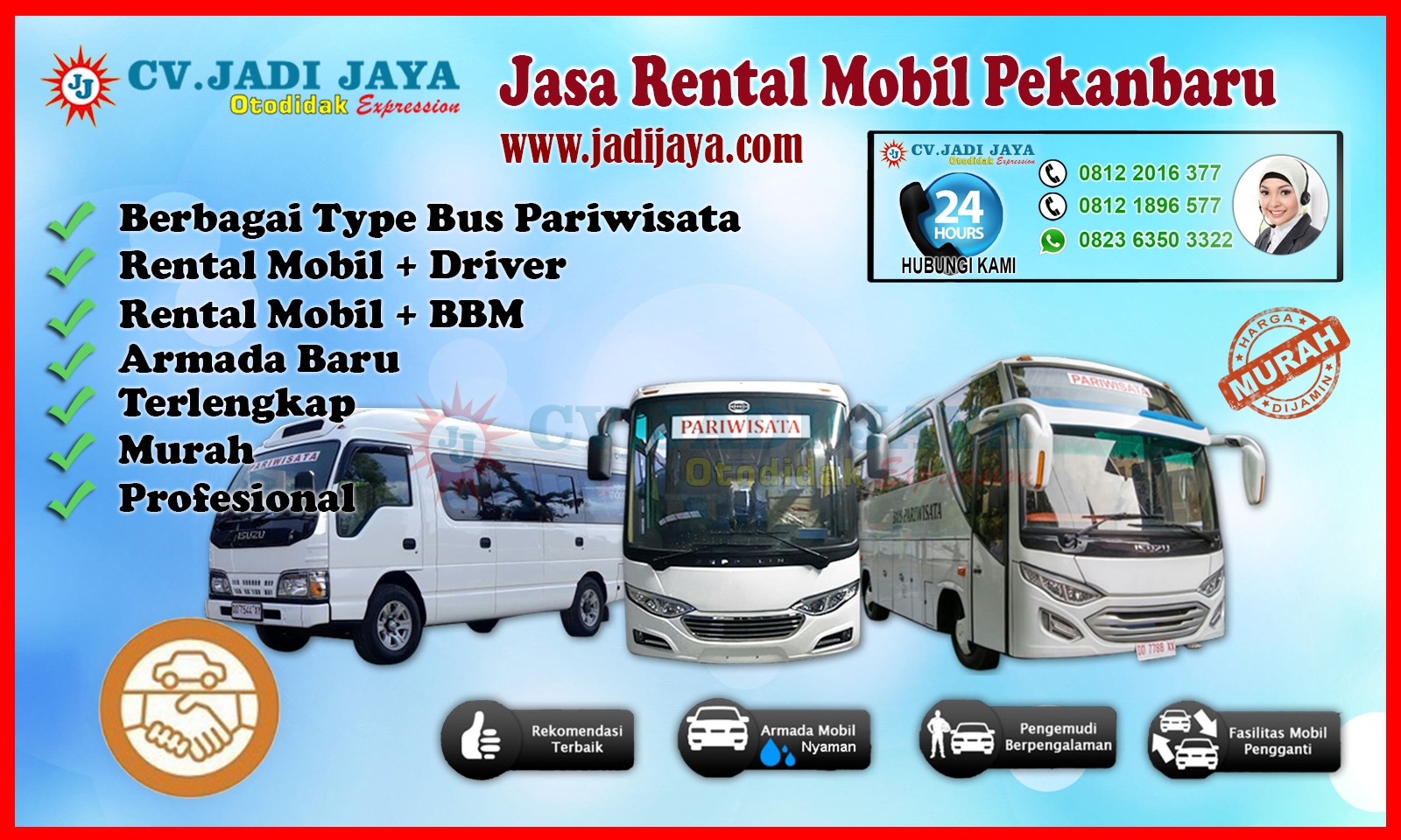 Harga Rental Mobil Pekanbaru Pakai Supir Lepas Kunci 24 Jam Murah dan Terbaik Rental Mobil Pekanbaru Termurah Terbaik