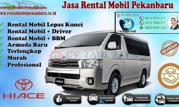 Rental Mobil Toyota Hiace Pekanbaru